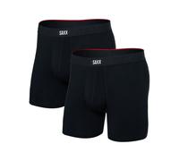 Saxx Underwear - Pack of 2 breathable boxer shorts - Vibe Xtra 2Pk Black for Men - Size XS Black XS