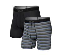 SAXX Underwear | 2 Pack | Quest Boxer Brief Fly | Active Underwear Small