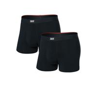 Saxx Underwear Vibe Xtra 2-Pack Soft Comfort Trunks 3" - Black