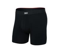 Saxx Underwear Vibe Xtra Soft Comfort Boxer Brief 6" - Black