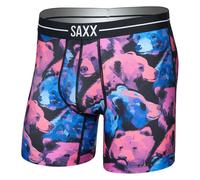 SAXX Underwear | Volt Breathable Mesh Boxer Brief | Beartastic/Multi Small