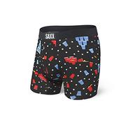 Saxx Vibe Boxer Brief - Beer Champs, Black, 30-32inches