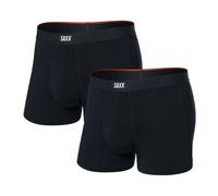 Saxx Vibe Soft Comfort 2-Pack Trunk, Black