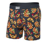Saxx Vibe Super Soft Boxer Briefs, Food Fight/India Ink - S Multicolour