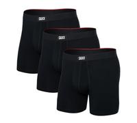 SAXX | Vibe Xtra Boxer Brief Fly 3 Pack | Black Large