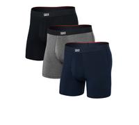 Saxx Underwear Vibe Xtra Brief Fly Boxers 3 Units Multicolor L Men