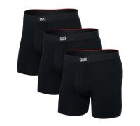 Saxx Vibe Xtra 3-Pack Boxer Briefs, Black - M