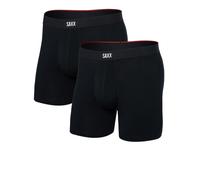 Saxx Underwear Vibe Xtra Brief Fly Boxers 2 Units Black S Men