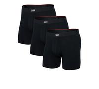 Saxx Boxer Briefs Vibe Xtra – Fly, 3-Pack – Black XL