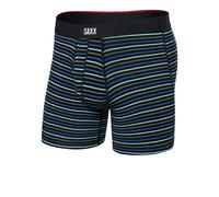 Saxx Vibe Xtra Men's 6 Inch Boxer Briefs | UK XL in Gents Stripe/Sport Blue