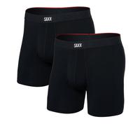 Saxx Vibe Xtra Soft Comfort 2-Pack Boxer Briefs, Black