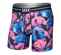 Saxx Volt Breathable Mesh Boxer Briefs, Beartasic/Multi - M