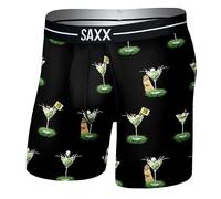 Saxx Volt Men's Breathable Mesh Boxer Briefs, My Handicap/Black, Size M