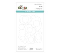 Say Cheese Classic Mouse Christmas Etched Dies for Coordinating Stamp Set from The Say Cheese Classic Mouse Christmas Collection