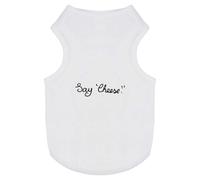 'Say Cheese!' Pet Dog/Cat T-Shirt (PT00060729)
