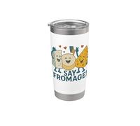 Say Fromage French Cheese Stainless Steel Insulated Tumbler