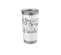 Say Hello to My Little Friends Nostalgia Meme Stainless Steel Insulated Tumbler