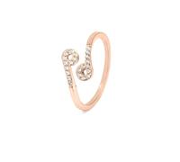 Say It With Cancer Ring with CZ Stones - Rose Gold Say It With Rose Gold One Size