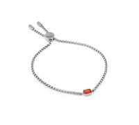 Say It With Children's January Garnet Birthstone Bracelet - Silver