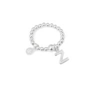 Say It With Classic Initial Ball Ring - Sterling Silver (Medium) - Z