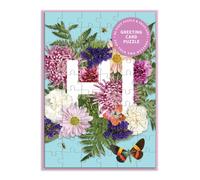 Say It With Flowers Hi Greeting Card Puzzle
