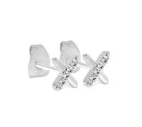 Say It With Kiss Earrings - Silver Say It With Silver One Size