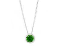 Say It With May Children's Birthstone Necklace - Sterling Silver