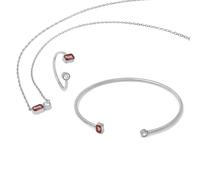 Say It With October Opal Birthstone Gift Set - Silver