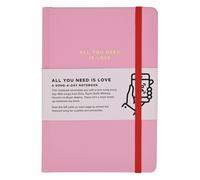 Say It With Songs All You Need is Love A5 Hardback Notebook