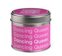 Say It with Songs Scented Candle - Dancing Queen - Scan QR Code and Play on Spotify, YouTube & More - Moonlight Shadow Scent (Fresh, Citrus) - Homeware & Gifting. 250ml / 8.7oz.