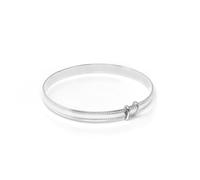 Say It With Thin Baby Bangle - Stainless Steel