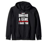 Say It's Just A Game Funny Board Game Player Quote Zip Hoodie