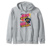 Say Jesus Backwards Then Say God Backwards Sausage Dog Funny Zip Hoodie