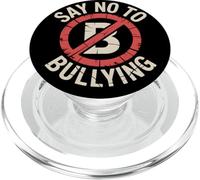 Say No To Bullying kindness Human Rights Cyber Anti Bully PopSockets PopGrip for MagSafe