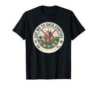 Say No to Data Centers Community Protest Badge T-Shirt