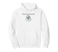 Say no to digital ID, do not comply, freedom of speech Pullover Hoodie