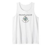 Say no to Digital ID, do not Comply, Freedom of Speech Tank Top