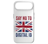 Say No To Digital ID - Freedom & Conservative Grunge Flag UK Case for iPhone Air