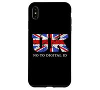 Say No To Digital ID - Freedom & Conservative Grunge Flag UK Case for iPhone XS Max