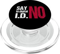 Say NO to Digital ID - Protect British Freedom - Political PopSockets PopGrip for MagSafe