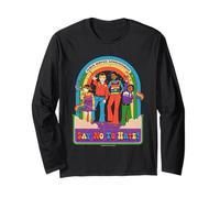 Say No to Hate Sarcastic Retro Vintage Funny Adult Humor Long Sleeve T-Shirt