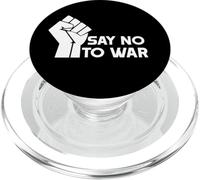 Say No To War No War With Iran No Nukes World Peace PopSockets PopGrip for MagSafe