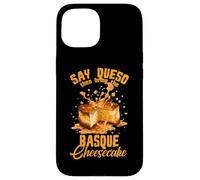 Say queso then bring the Basque cheesecake Case for iPhone 15