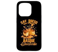 Say queso then bring the Basque cheesecake Case for iPhone 15 Pro