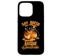 Say queso then bring the Basque cheesecake Case for iPhone 15 Pro Max