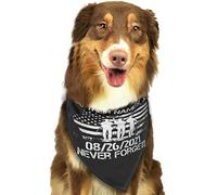 Say Their Name Joe Summer Dog Bandanas Boy Bulk Puppy Kerchief Adjustable Soft Triangle Bibs Accessories for Small Medium Large Puppy Cats