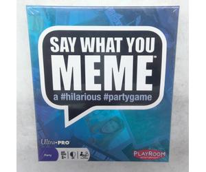 SAY WHAT YOU MEME BOARD GAME hilarious party game - Brand New & Sealed