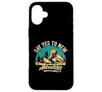 Say Yes To New Adventures Case for iPhone 16 Plus
