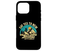 Say Yes To New Adventures Case for iPhone 16 Pro Max