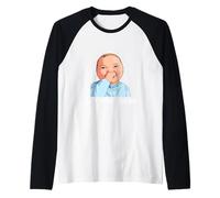 Say You Swear Funny Baby Holding Laugh Meme Raglan Baseball Tee